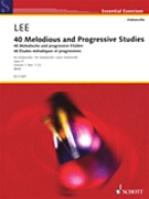 40 Melodious And Progressive Studies Opus 31 Nos 1-22 by Lee Sebastian - Best Holger - for Cello Method