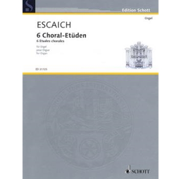 6 Etudes Chorales - Organ