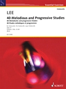40 Melodious and Progressive Studies Opus 31 by Lee Sebastian for Cello Method