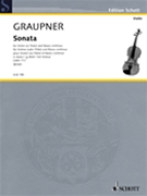 Sonata in G minor by Graupner Christoph for Violin Solo