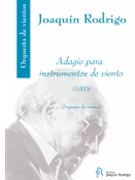 Adagio Para Instrumentos De Viento by Rodrigo Joaquin for Score and Parts
