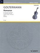 Romanze E Minor Opus 17 by Goltermann Georg - Zumkley Fritz - for Cello and Piano