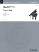 Toccatina Opus 40/3 by Kapustin Nikolai for Piano