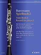 Tune Book 2 from the Clarinet Method Opus 63 #34-50 by Baermann Carl - Erdt Robert - for Clarinet and Piano