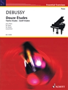 Twelve Etudes by Debussy Claude for Piano