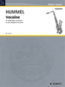 Vocalise by Hummel Bertold for
