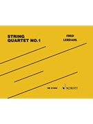 String Quartet No. 1 by Lerdahl Fred for