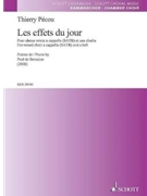 Les Effets Du Jour by Thierry Pecou for SATB