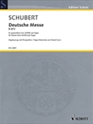 German Mass D 872 by Schubert Franz for SATB and Organ