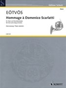 Hommage a Domenico Scarlatti by Eotvos Peter for Score and