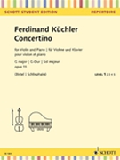 Concertino G Major Op. 11 by Kuchler Ferdinand for Score and Solo Part