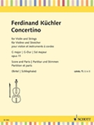 Concertino G Major Op. 11 by Kuchler Ferdinand for Score and Parts