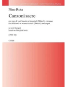 Canzoni Sacre by Rota Nino for Soprano/Al