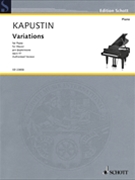 Variations Op. 41 by Kapustin Nikolai for Piano