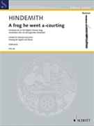 A Frog He Went A-Courting by Hindemith Paul for Bassoon