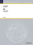Air - String Quartet by Jost Christian for String Quartet
