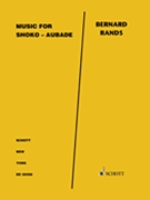 Music for Shoko-Aubade for English Horn and String Quartet - Sc by Rands Bernard for