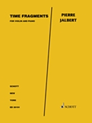Time Fragments for Violin and Piano by for