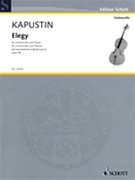 Elegy by Kapustin Nikolai for Cello