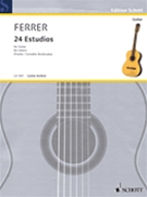 24 Estudios by Ferrer Jose for Guitar