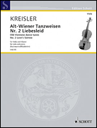Old Viennese Dance Tunes by Kreisler Fritz for Viola