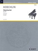 Nocturne by Koechlin Charles for Piano