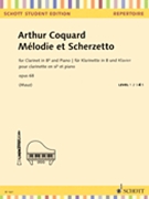 Melodie et Scherzetto Op. 68 by Coquard Arthur for Clarinet