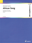 African Song by Ibrahim Abdullah for Clarinet WITH Piano ACCOMP.