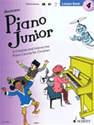 Piano Junior: Lesson Book 4 by Heumann Hans-Gunter for Piano