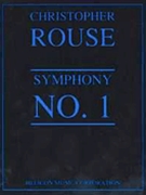 Symphony No. 1 - Full Score by Rouse Christopher for