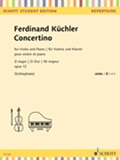 Concertino in D Major Op. 12 by Kuchler Ferdinand - Schliephake - for Violin