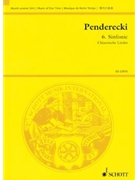 6. Sinfonie by Penderecki Krzysztof for Study Score