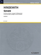 Sonate by Hindemith Paul for Score and Parts