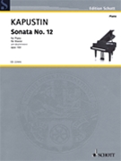 Sonata No. 12 Op. 102 by Kapustin Nikolai for Piano