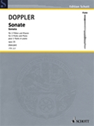 Sonata for 2 Flutes and Piano Opus 25 by Doppler Franz - Adorjan Andras - for Flute and Piano