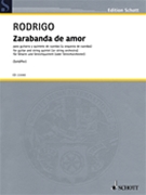 Zarabanda De Amor: from the Ballet Pavana Real (1955) by Rodrigo Joaquin for Score and Parts