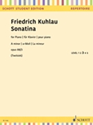 Sonatina In A Minor by Kuhlau Friedrich for Piano
