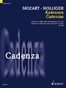 Cadenzas by Mozart Wolfgang Amadeus - Holliger Heinz - for Flute and Harp