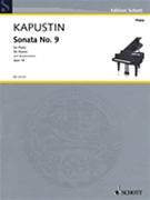 Sonata No. 9 Op. 78 by Kapustin Nikolai for Piano