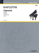 Capriccio Op. 71 by Kapustin Nikolai for Piano
