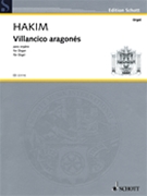Villancico Aragones by Naji Hakim for Organ