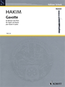 Gavotte by Naji Hakim for BASSOON/Piano