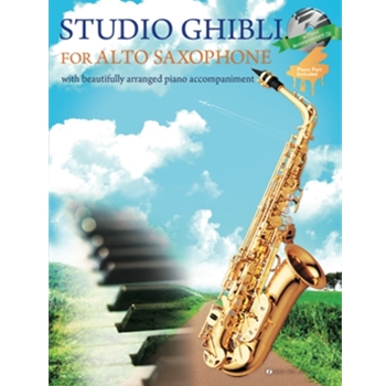 Studio Ghibli for Saxophone - for Saxophone and Piano Book/CD