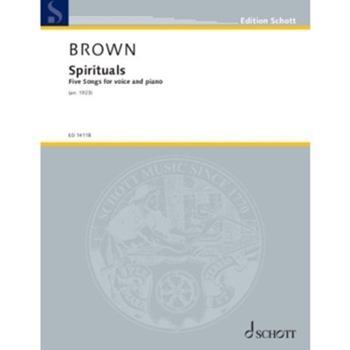 Spirituals - Five Songs Voice and Piano