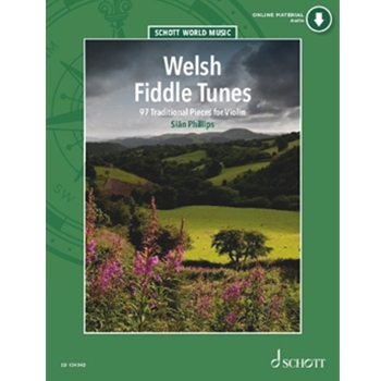 Welsh Fiddle Tunes - 97 Traditional Pieces for Violin BOok with Online Material