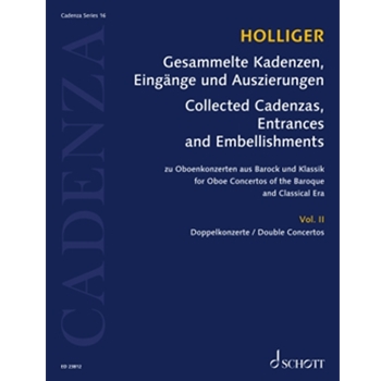 Collected Cadenzas, Embellishments and Arrangements