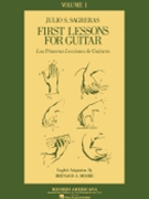 1st Lessons For Guitar by Sagreras Julio S - Moore B A - for Guitar Met