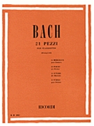 21 Pieces by Bach Johann Sebastian - Giampieri - for Clarinet Solo