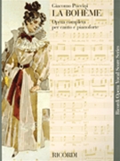 La Boheme by Puccini Giacomo for Vocal Scor