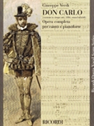 Don Carlo (5 Acts) by Verdi Giuseppe for Opera Voc